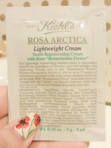 kiehl's rosa arctica lightweight cream